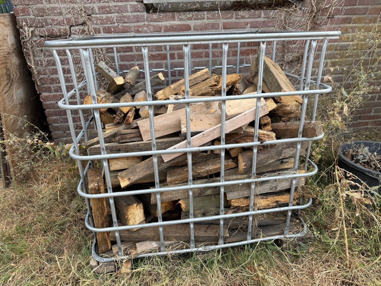 Kort gezaagd sloophout, Minder dan 3 m³, Ophalen, Overige houtsoorten, Blokken