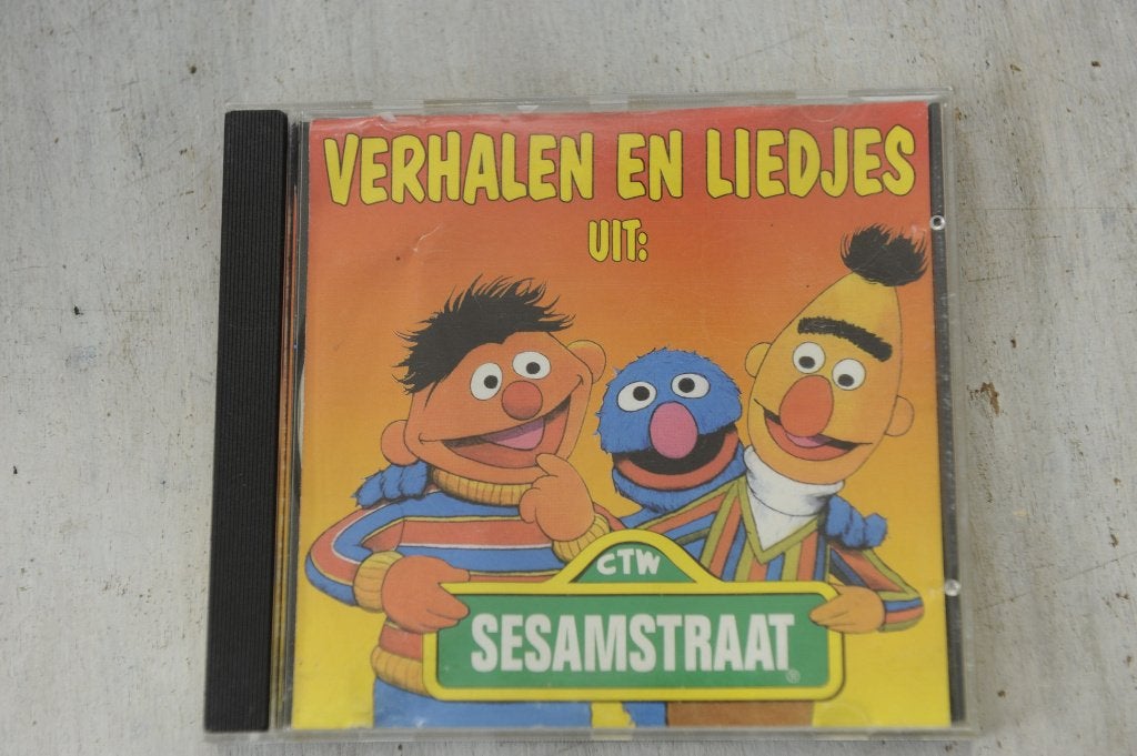 CTW - Sesamstraat - - Verhalen en Liedjes uit Sesamstraat, Inclusief boekje, Verzenden, Tot 2 jaar, Zo goed als nieuw