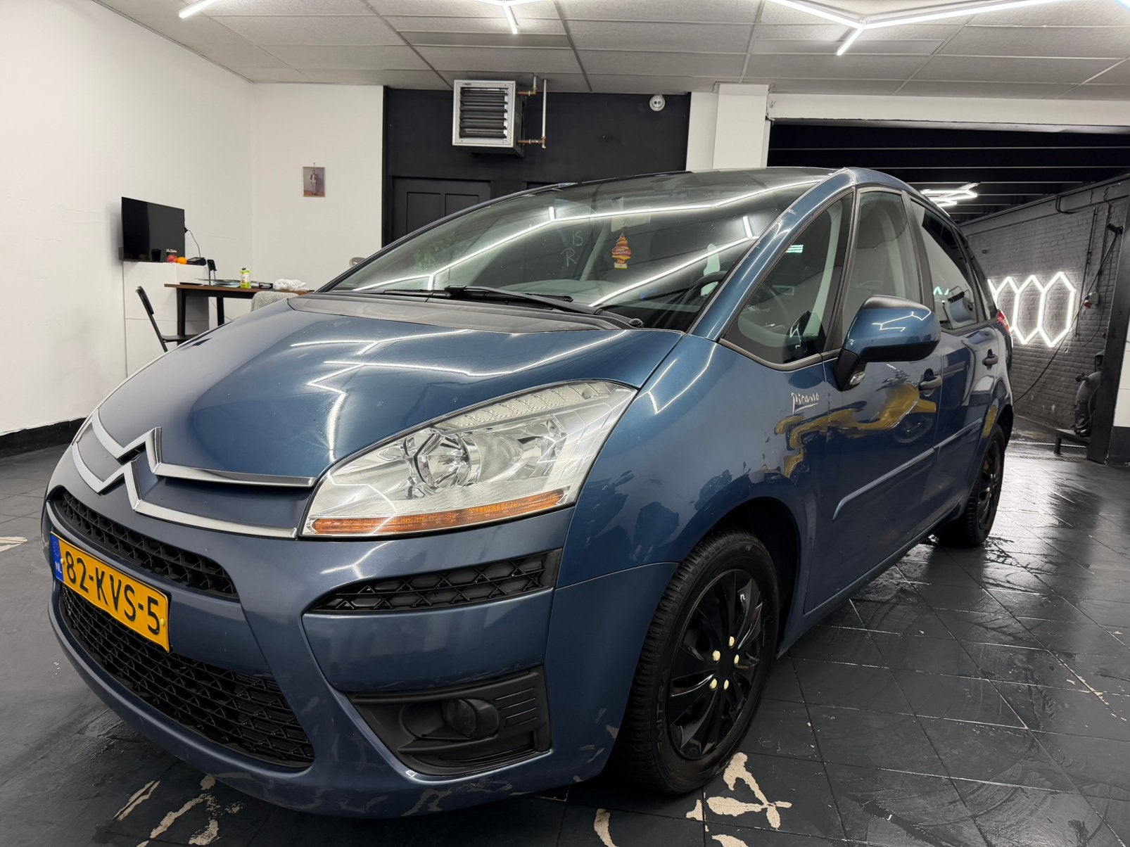 Citroën C4 1.6 VTI 2010 Blauw bezorgen Mogelijk!!!, Auto's, Voorwielaandrijving, 4 cilinders, Blauw, Handgeschakeld