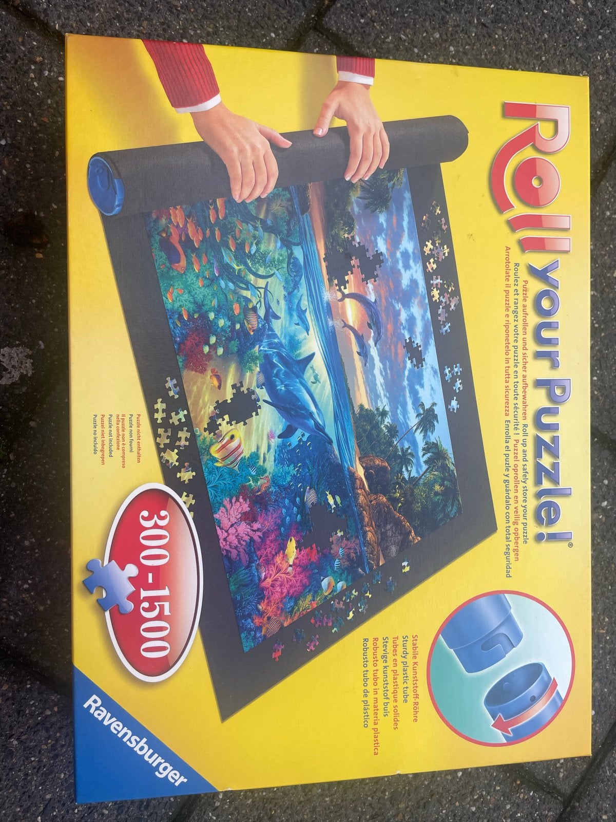 Ravensburger Roll your Puzzle! puzzelmat 300-1500 stukjes, Ophalen of Verzenden, 500 t/m 1500 stukjes, Gebruikt, Legpuzzel