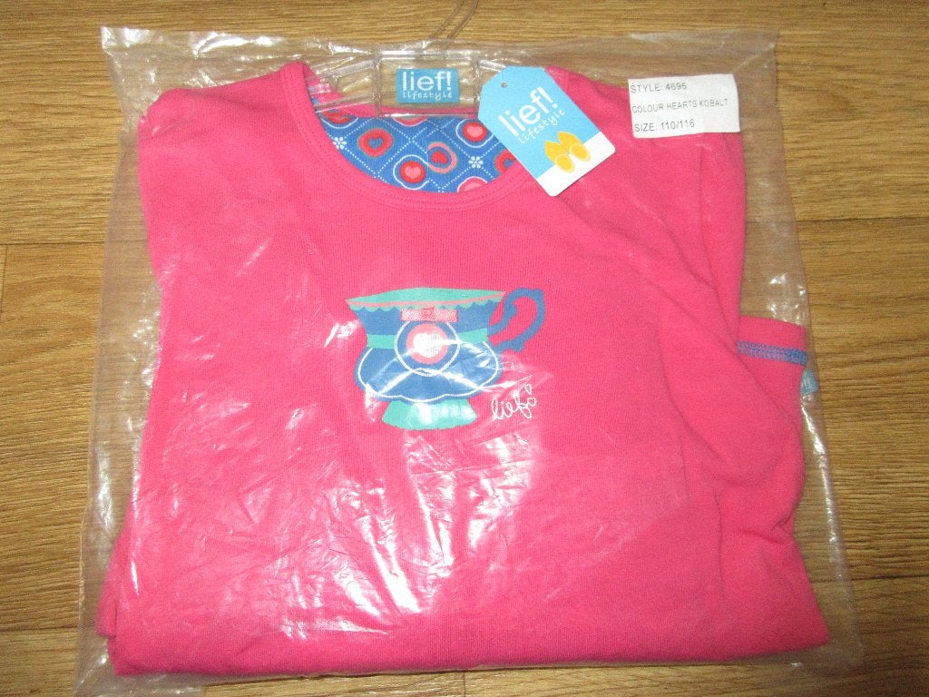 Lief!Lifestyle pyjama maat 110/116 * Nieuw *., Nacht- of Onderkleding, Meisje, Nieuw, Ophalen of Verzenden