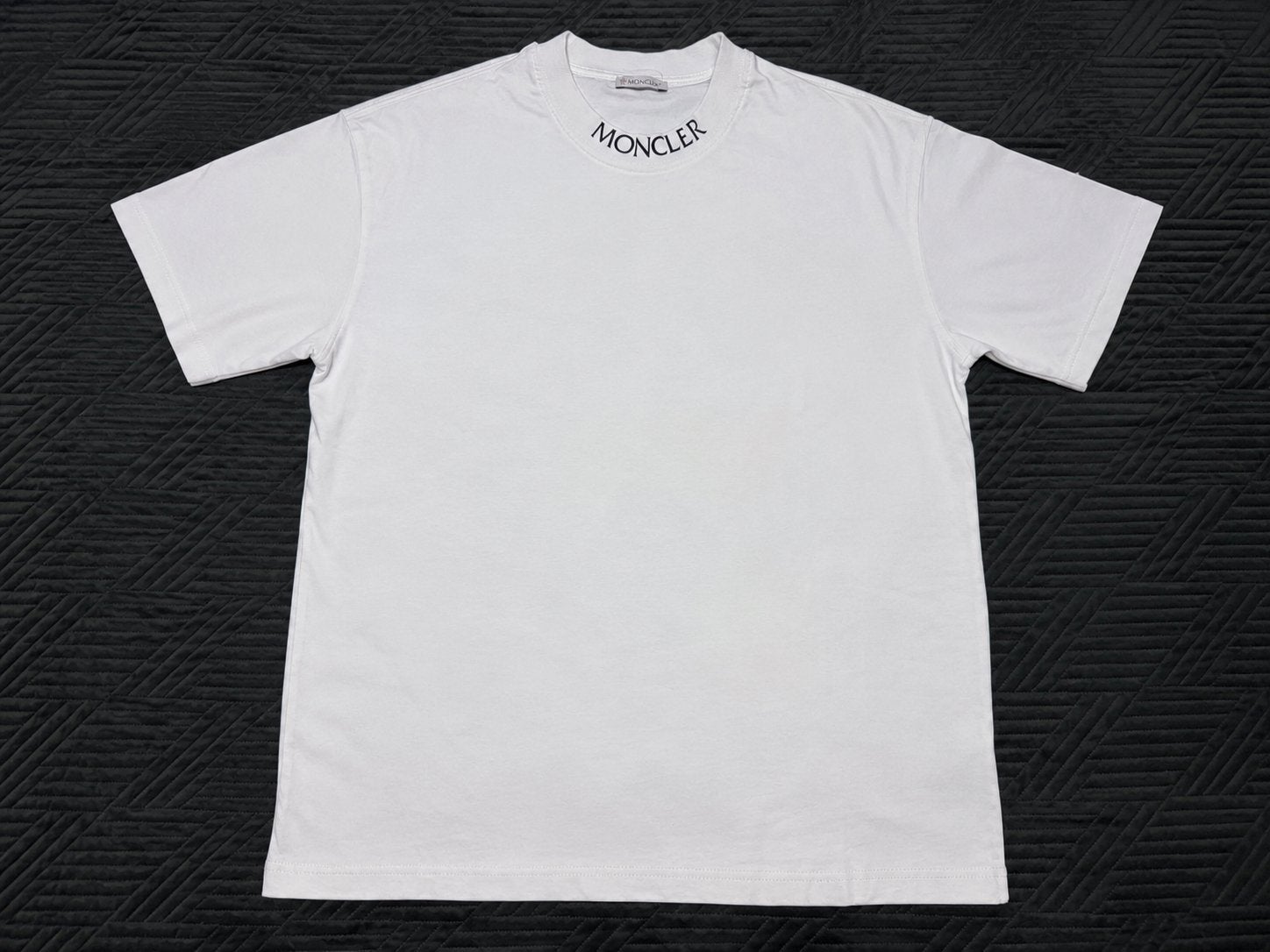 Moncler T-shirt Maat M, Kleding | Heren, Ophalen of Verzenden, Zo goed als nieuw, Maat 48/50 (M), Wit