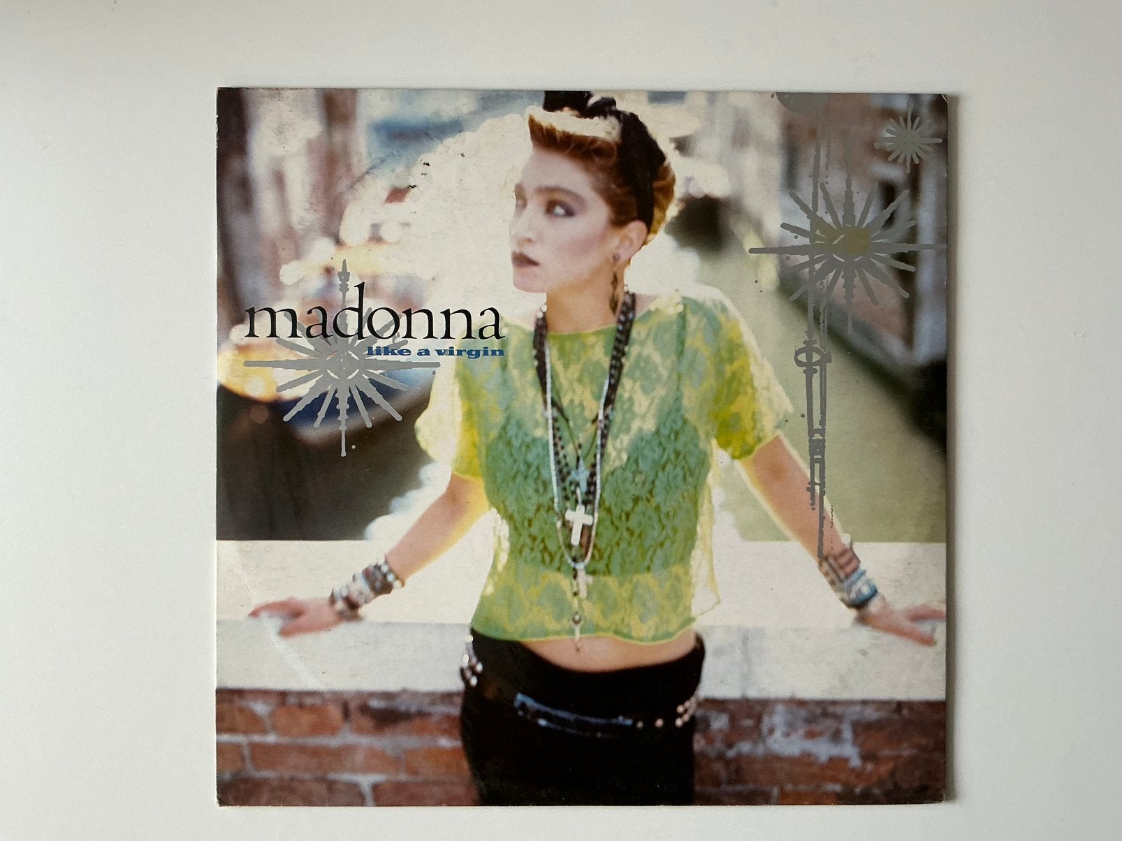 Madonna – Like A Virgin 12’ synth pop, Cd's en Dvd's, Vinyl | Pop, Gebruikt, Fotohoes, 1980 - 1989, 12 inch, Ophalen of Verzenden
