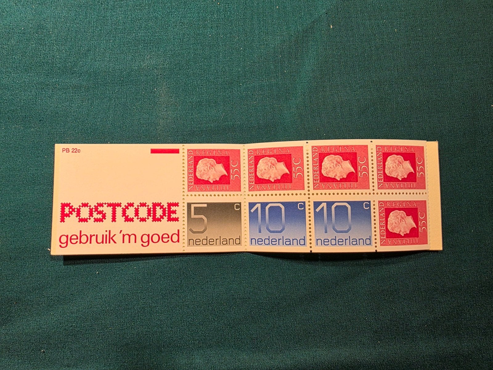 Postzegelboekje Postcode Gebruik 'm Goed, Postzegels en Munten, Postzegels | Nederland, Ophalen of Verzenden, Na 1940, Postfris