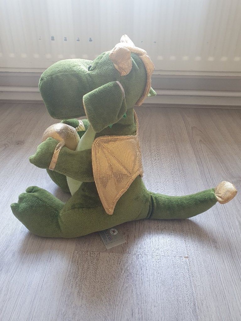 Build-a-bear knuffel draak Year of the Dragon 2012, Groen, Overige karakters, Overige typen, Nieuw