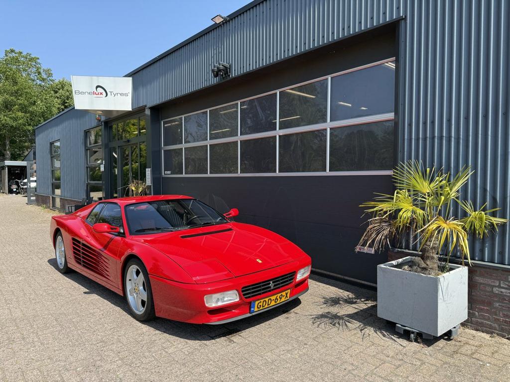 Ferrari 512 512TR TR coupe Testarossa rood, 512 TR, Zwart, 574 pk, Bedrijf