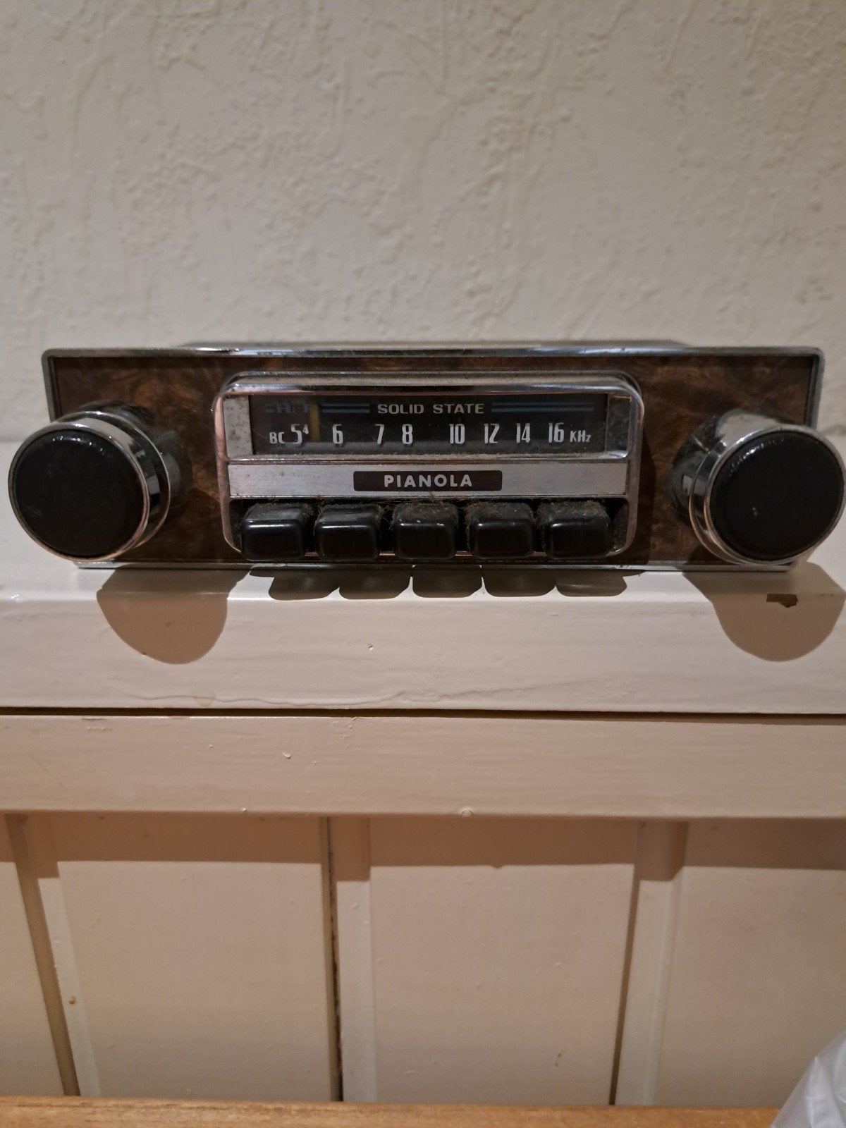 Vintage Pianola Autoradio SR-2201 - Solid State, Ophalen of Verzenden