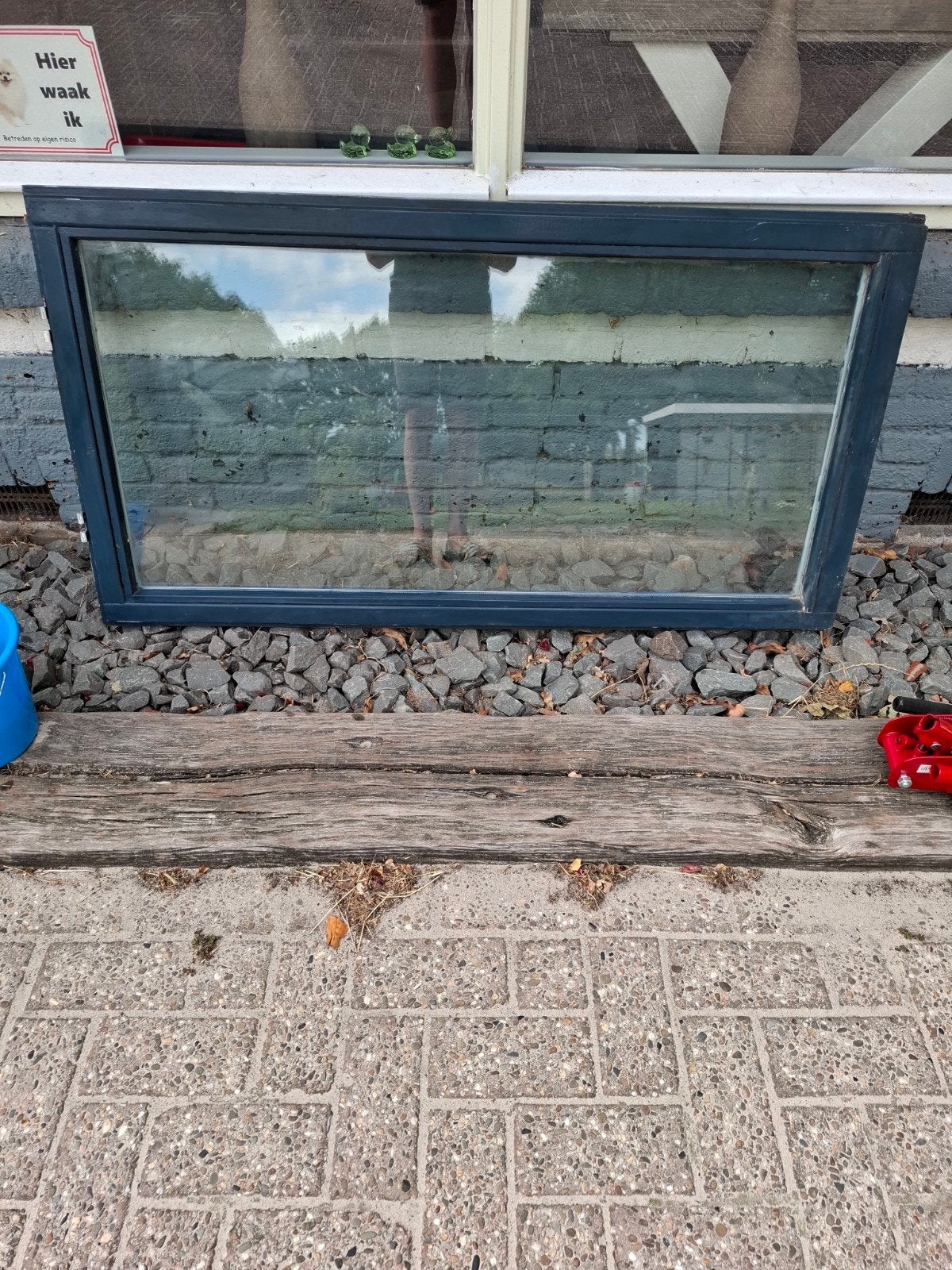 raamkozijn, Ophalen, Hout, Raamkozijn