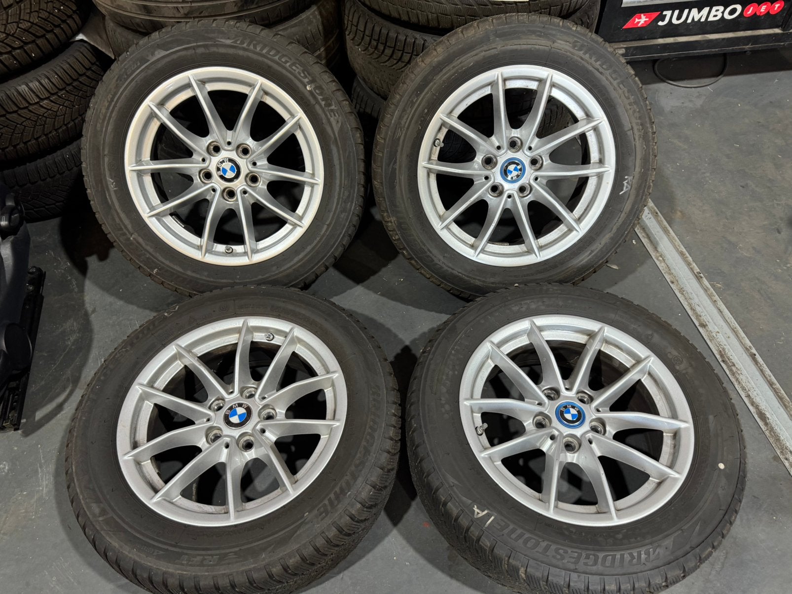 16” Originele BMW 4 Serie G22 Velgen Winterbanden 205/60/16, 16 inch, Banden en Velgen, Nieuw, 205 mm