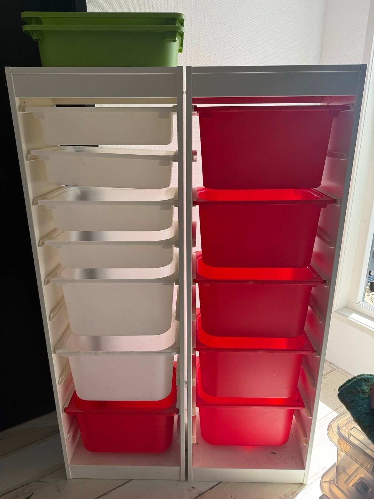 2x IKEA Trofast opbergkast met bakken, Ophalen, Gebruikt, Kast