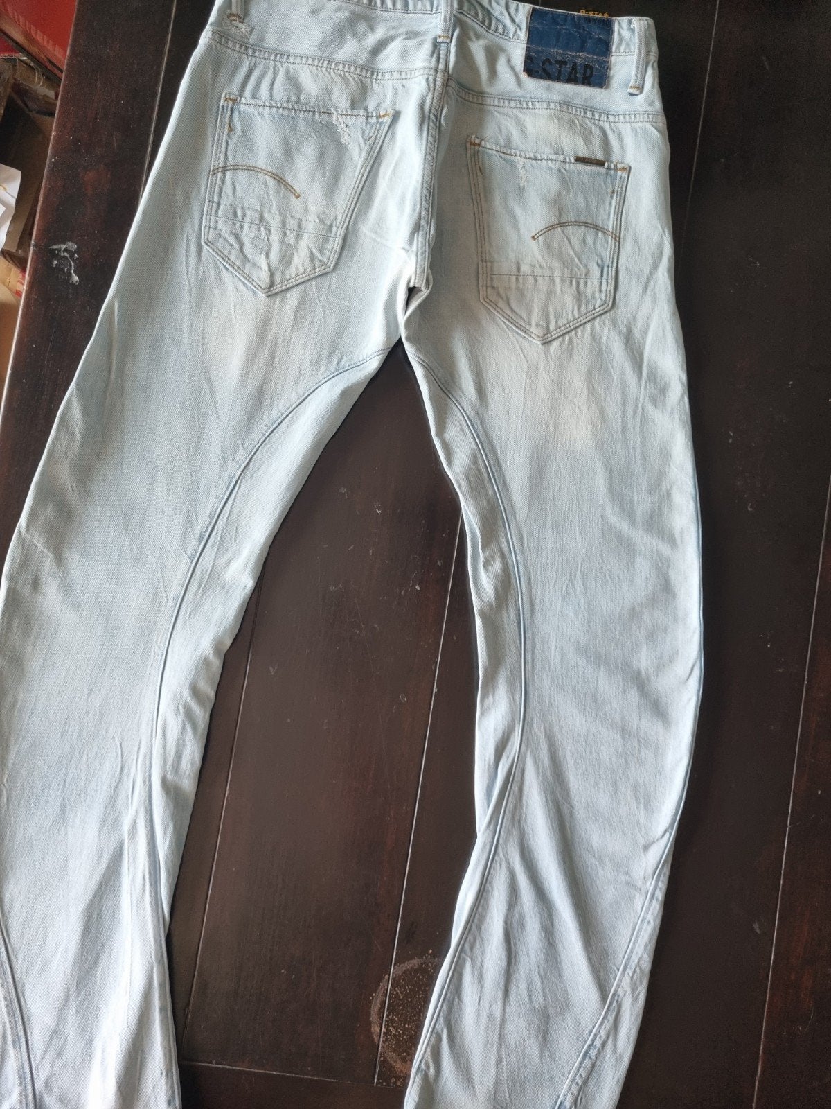 CLASSIC VINTAGE G STAR RAW ARC 3D SLIM JEANS SIZE 32/34!, G-Star Raw, Blauw, W32 (confectie 46) of kleiner, Ophalen of Verzenden