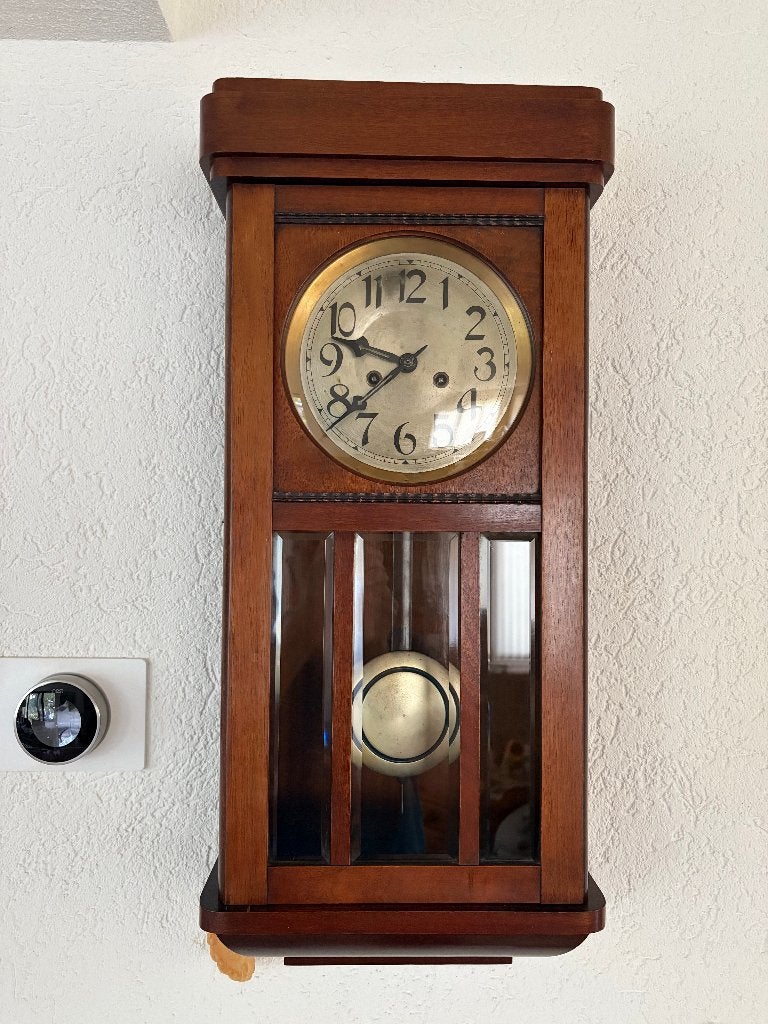 Antieke Wand Klok, Ophalen
