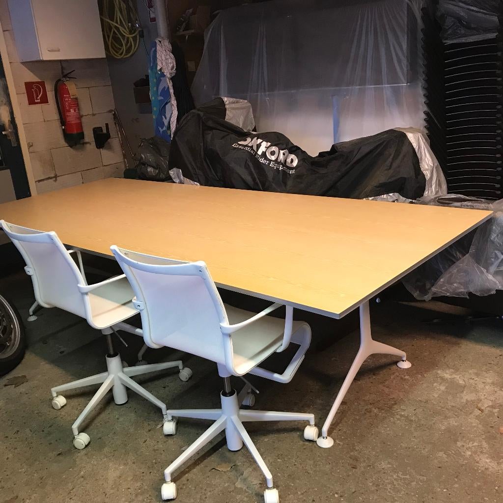 6 Alias Meetingframe design bureaustoel stoel, Huis en Inrichting, Stoelen, Wit, Ophalen of Verzenden, Zo goed als nieuw, Nvt