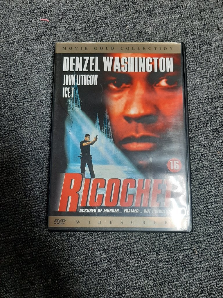 Ricochet 1991, Dvd (Kras vrij), Engels, Vanaf 16 jaar, Nederlands, Actiethriller