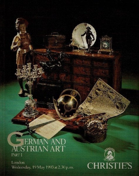 Christie's - German and Austrian Art 1993, Ophalen, Zo goed als nieuw, Overige onderwerpen