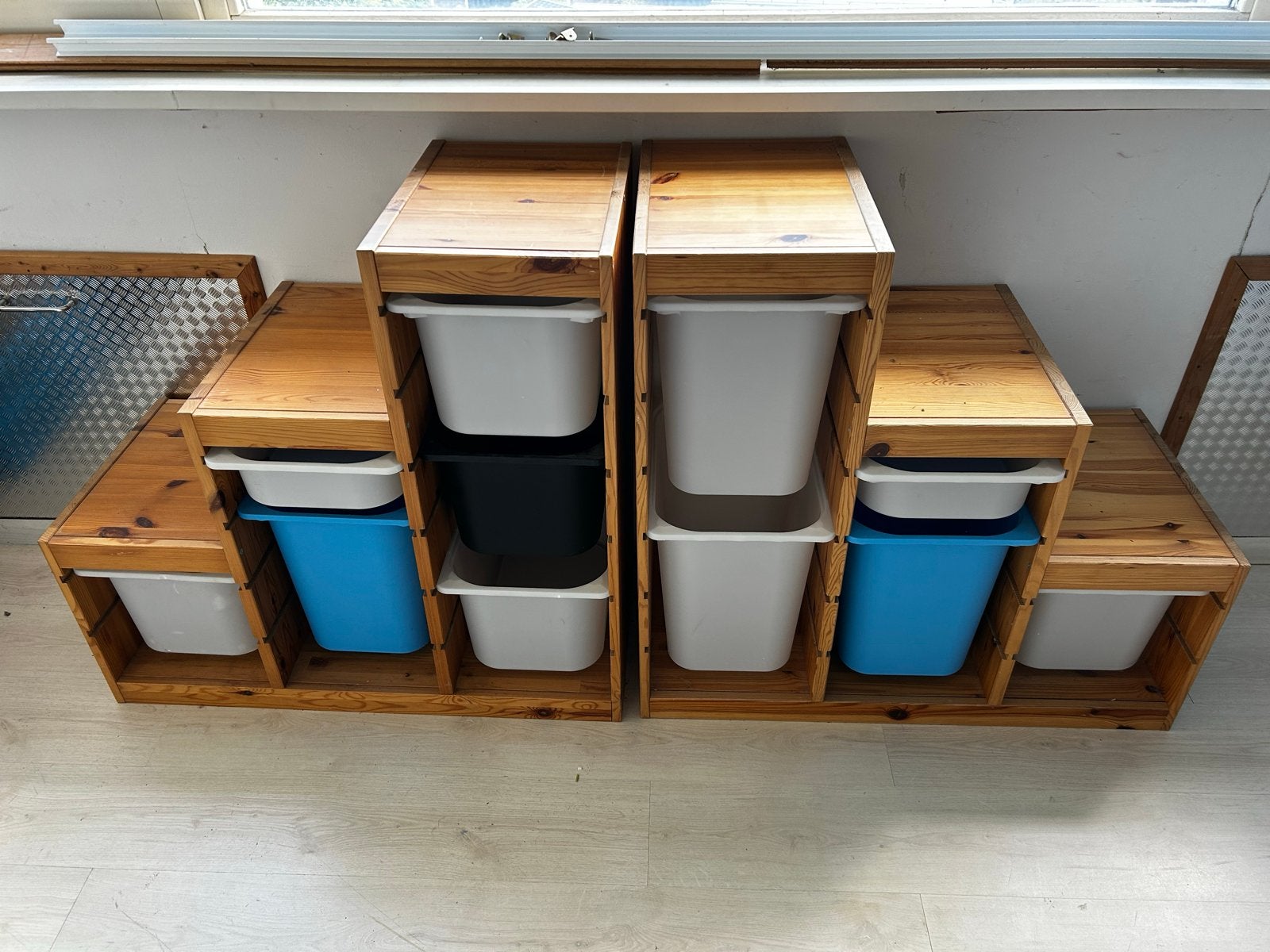 IKEA Trofast opbergmeubel met bakken, Gebruikt, Ophalen of Verzenden, Opbergmeubel, Meerkleurig