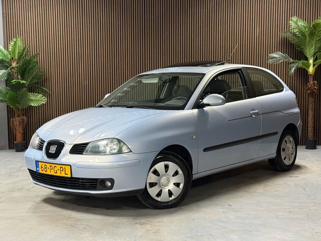 SEAT Ibiza 1.4-16V Signo (bj 2004), Auto's, Seat, 15 km/l, 4 cilinders, Blauw, Ibiza