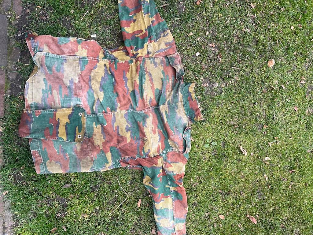 Originele Smock ABL camouflagejas - Belgisch Leger, Ophalen of Verzenden, Landmacht, Overige gebieden, Kleding of Schoenen
