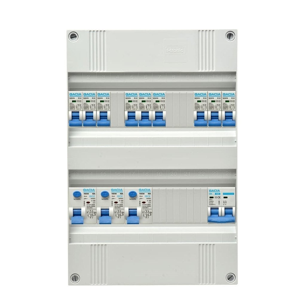 1F groepenkast 9xB16A + 3xALS 2P 30mA+ HFDS.2P, Verzenden, Nieuw