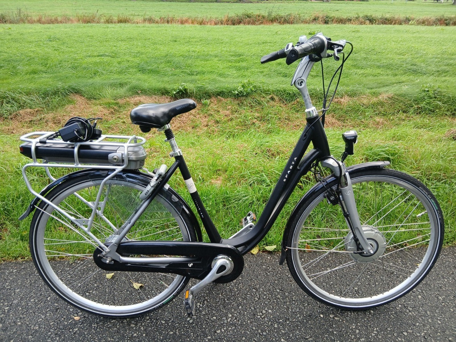 Nette zwarte sparta emotion e bike., 51 tot 55 cm, Ophalen, Gebruikt, Sparta