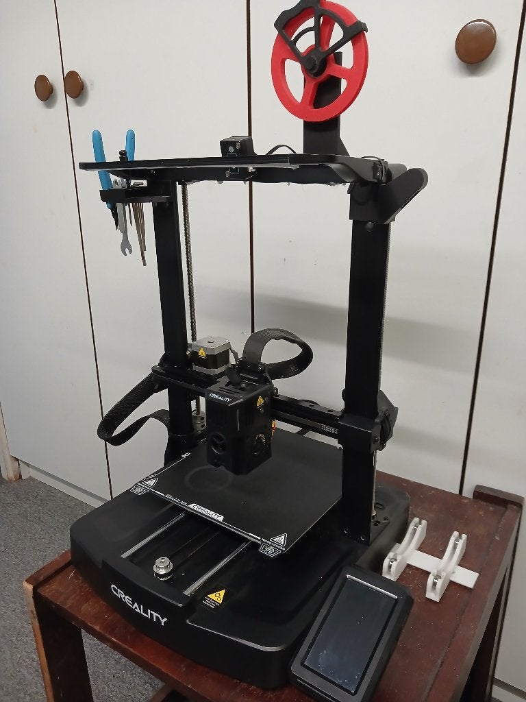 Creality Ender 3V3 KE 3D-printer, Gebruikt, Ingebouwde Wi-Fi, Ophalen of Verzenden, Filament