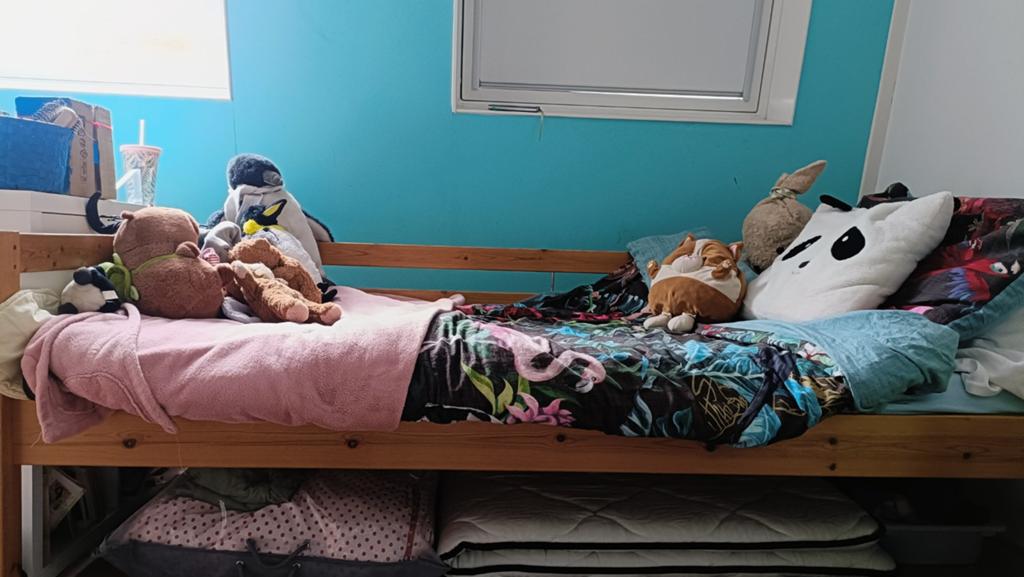 Mooi grenen bed, de oude ikea kwaliteit, Ophalen, Eenpersoons, 190 cm of minder, 100 cm