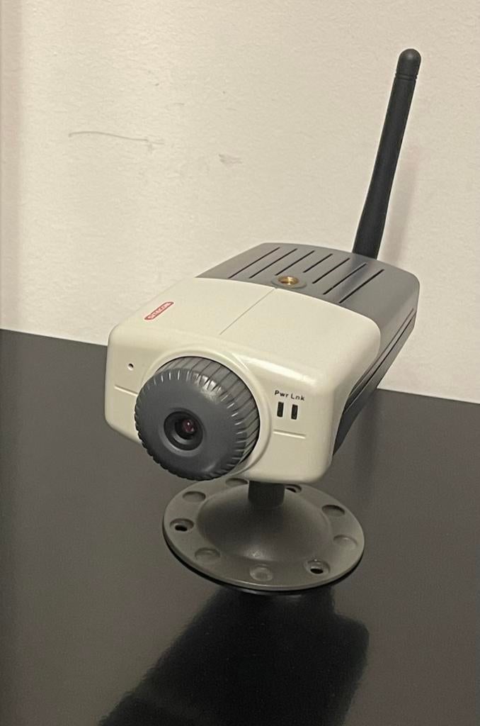 SITECOM WIRELESS NETWORK INTERNET SECURITY CAMERA 54G WL-400, Audio, Tv en Foto, Videobewaking, Zo goed als nieuw, Ophalen of Verzenden
