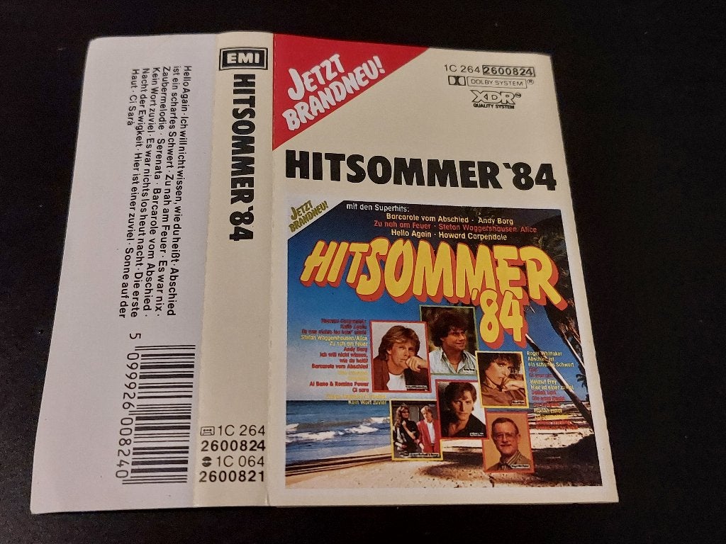 HITSOMMER '84 (MC), Ophalen of Verzenden, Zo goed als nieuw, Origineel, 1 bandje