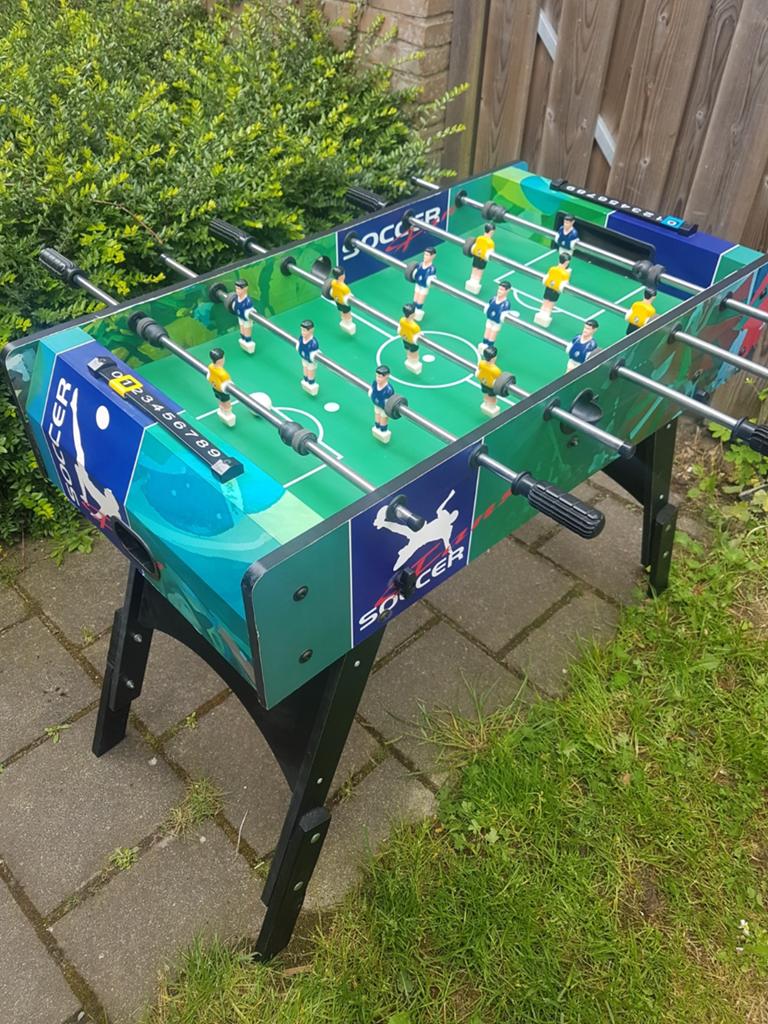voetbaltafel als nieuw, Ophalen of Verzenden, Zo goed als nieuw