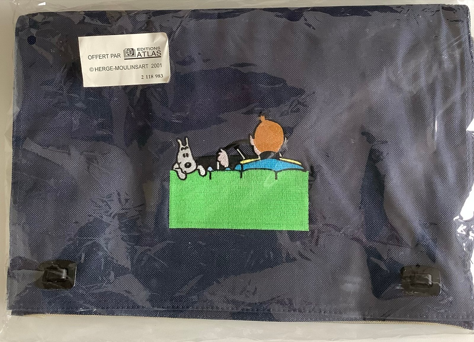 Nieuwe Kuifje en Bobby schoudertas - Uniek verzamelitem, Ophalen of Verzenden, Kuifje, Nieuw, Gebruiksvoorwerp