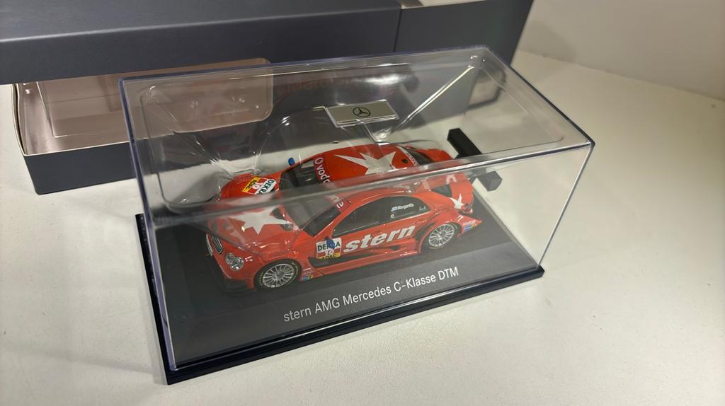 Mercedes c klasse amg stern 2011 minichamps 1.43, Auto, Ophalen of Verzenden, MiniChamps, A