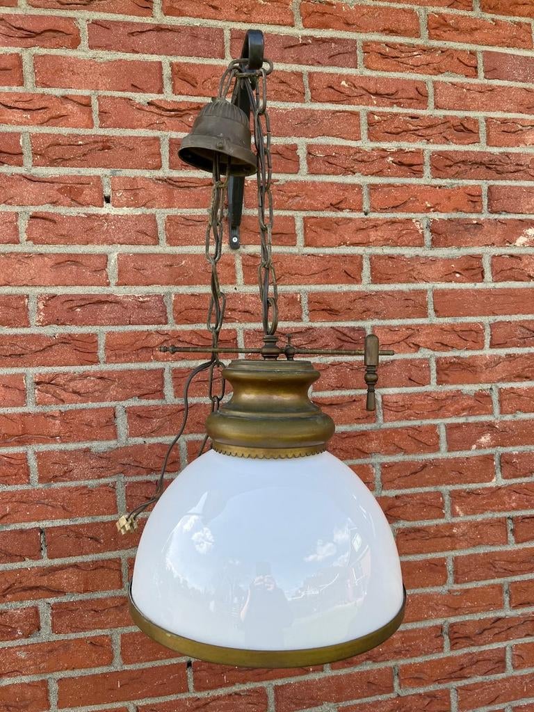 Hanglamp antiek, Ophalen