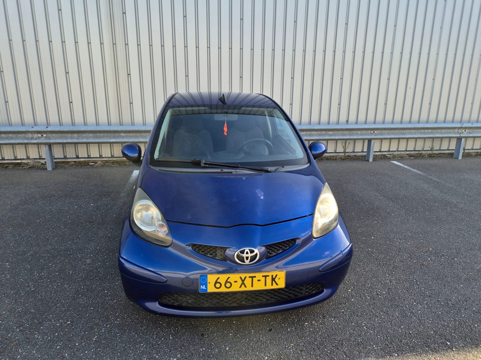 Toyota Aygo 1.0 12V Vvt-i 3DRS 2007 Blauw, Auto's, Voorwielaandrijving, 68 pk, Origineel Nederlands, Handgeschakeld