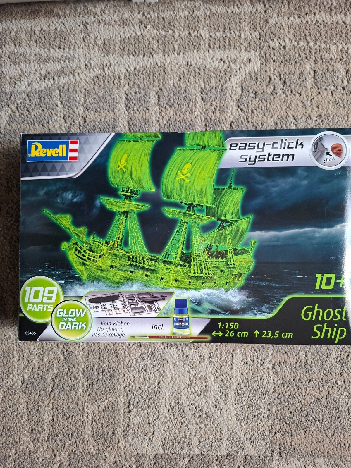 Revell Easy-Click System Ghost Ship Glow in the Dark, Ophalen of Verzenden, Nieuw, 1:50 tot 1:200, Revell