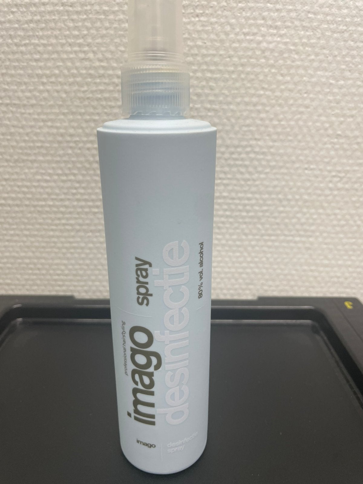 Desinfectie spray, Ophalen, Nieuw
