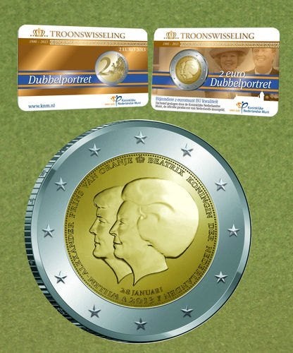 coincard 2 euro 2013en-of2014, Ophalen of Verzenden, Overige landen, 2 euro, Setje