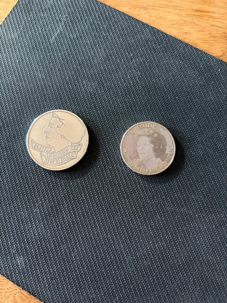 zilveren 50 gulden munt & zilveren 10 euro munt., Postzegels en Munten, Munten | Nederland, Koningin Beatrix, Zilver, Ophalen of Verzenden