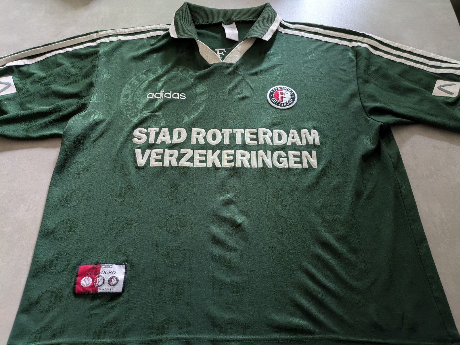 Voetbalshirt Feyenoord vintage shirt 1997 verzamelen, Maat XL, Ophalen of Verzenden, Zo goed als nieuw, Shirt