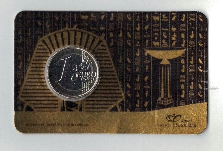 Nederland Toetanchamon, Postzegels en Munten, Ophalen of Verzenden, Koningin Beatrix, Euro's, Losse munt