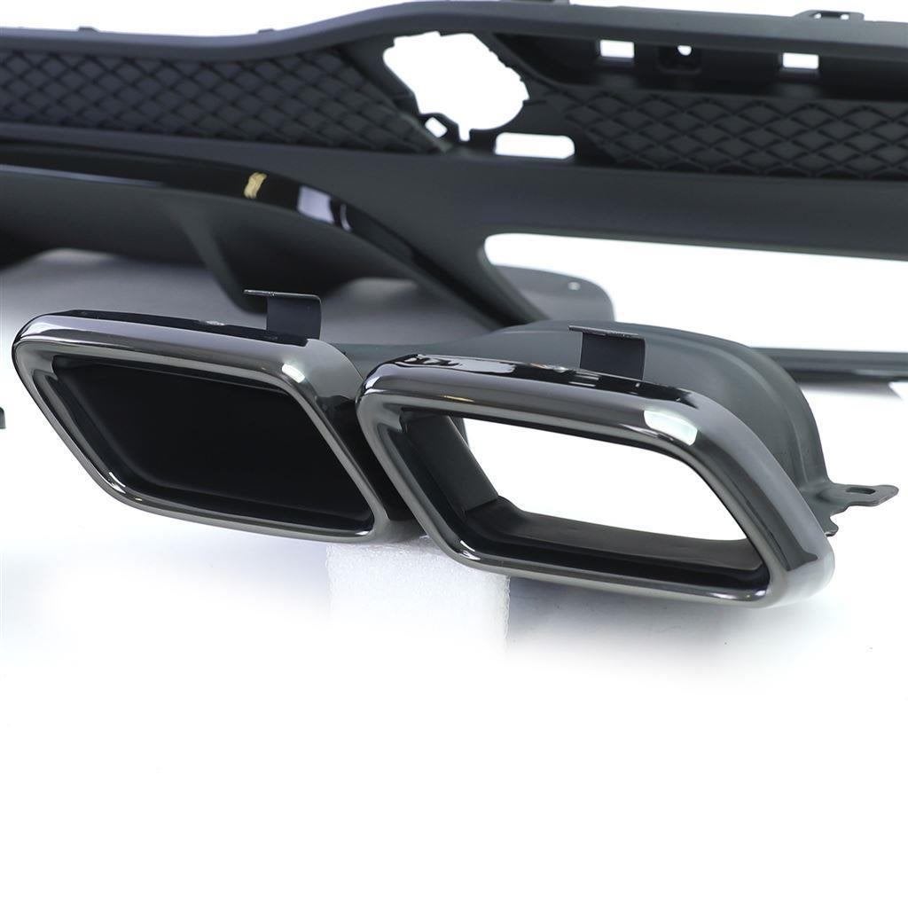 63AMG Look Black Uitlaat Diffuser Glans Zwart Voor MB GLE W1, Verzenden, Automotive Parts, A.parts@hotmail.nl, Trasmolenlaan 12 3447 GZ Woerden