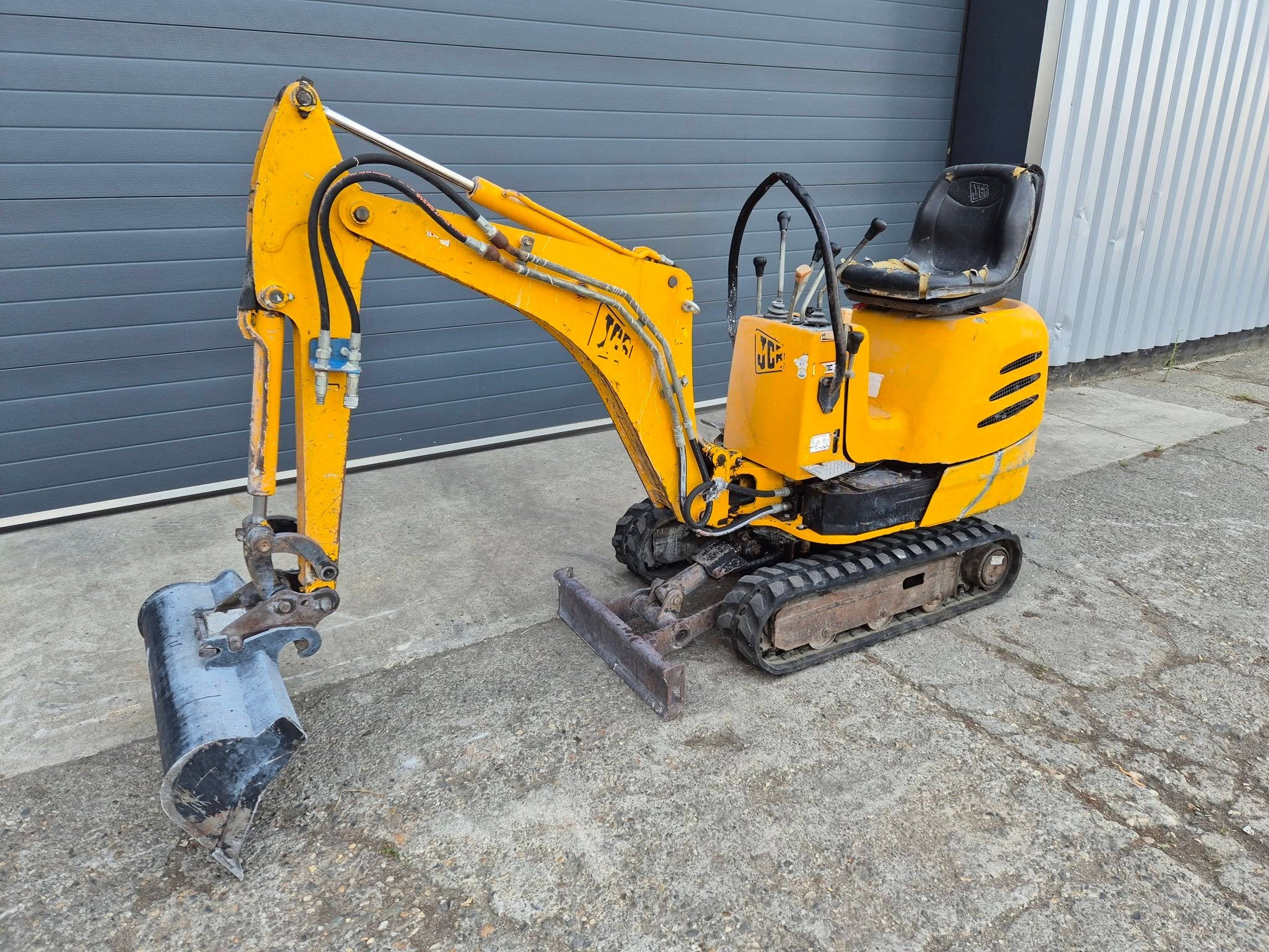 JCB 8008 Minigraver Graafmachine, Graafmachine