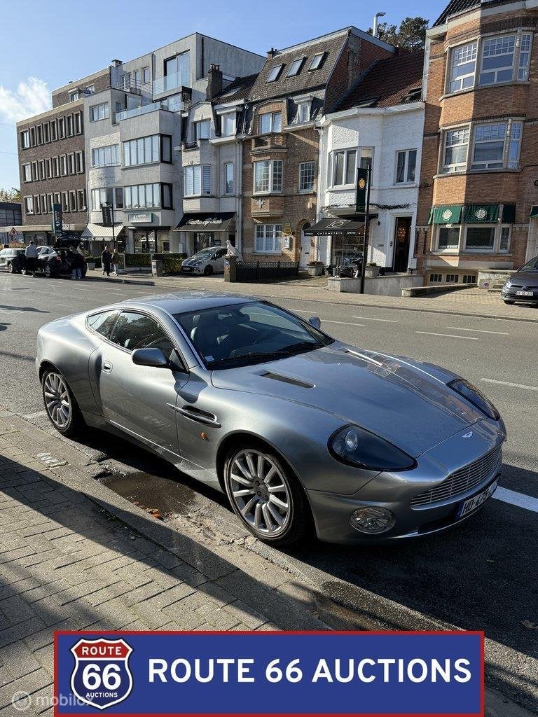 Aston Martin Vanquish | 2004 | Route 66 Auctions, Auto's, Gebruikt, Overige carrosserieën, Zwart, Bedrijf