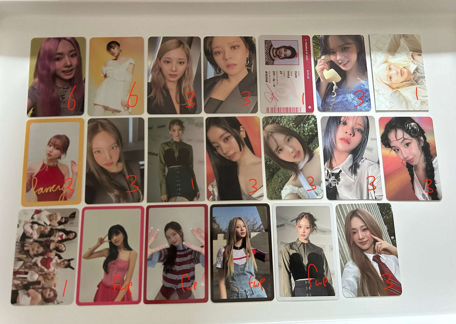twice photocards, Ophalen of Verzenden