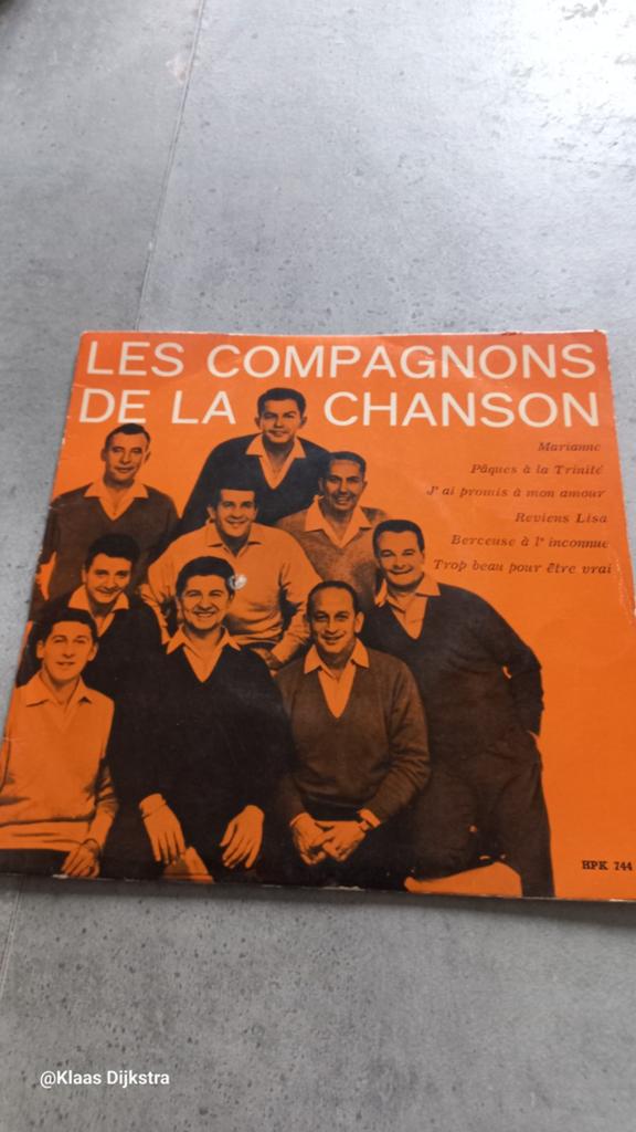 Les Compagnons de la Chanson  Marianne  EP, Gebruikt, 7 inch, Ophalen of Verzenden, EP