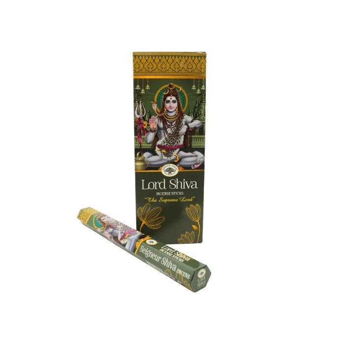 Wierook - Green Tree Lord Shiva – 6x20 (120) wierookstokjes, Overige materialen, Geurverspreider, Bruin, Verzenden
