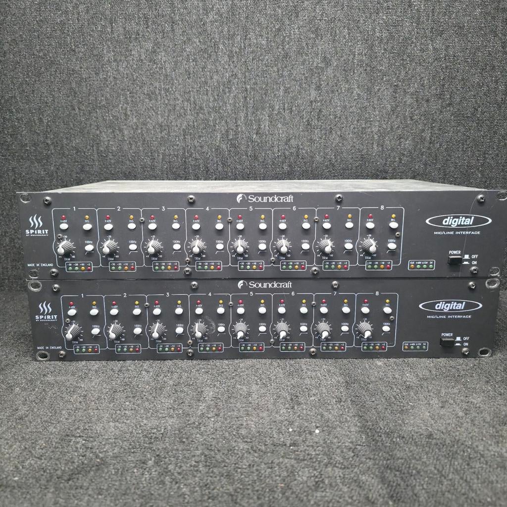 SPIRIT / SOUNDCRAFT  digital mic / line interface, Ophalen of Verzenden, Overige merken