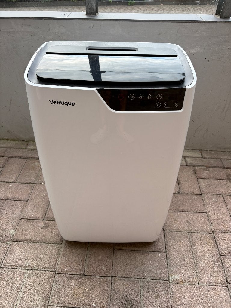 Mobiele airco (ventique), Witgoed en Apparatuur, Airco's, Ophalen, Minder dan 60 m³, 3 snelheden of meer, Zo goed als nieuw