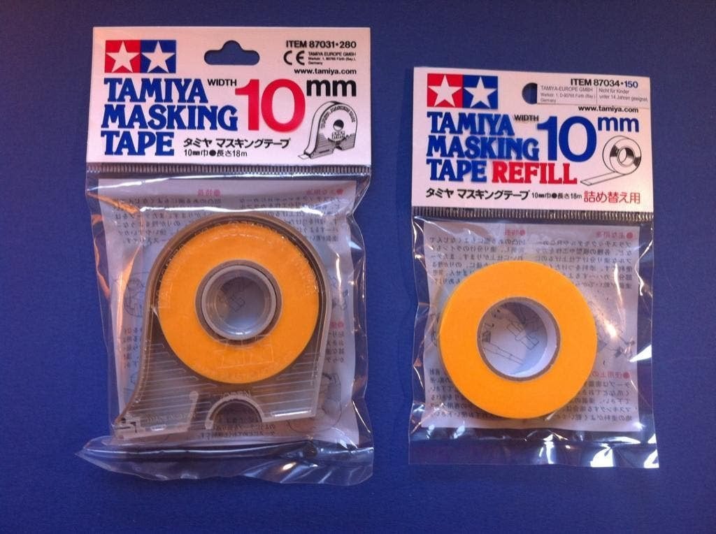 TAMIYA MASKING TAPE 10mm Refil & dispenser set 87031 87034, Verzenden, Nieuw, Groter dan 1:32