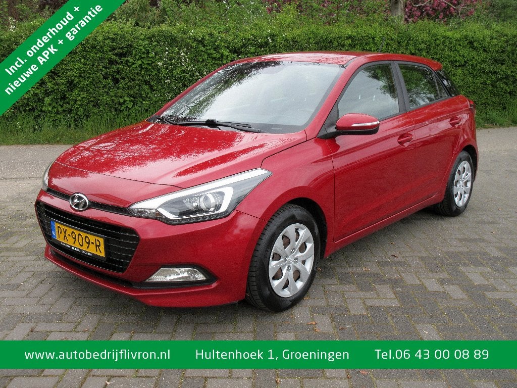 Hyundai i20 1.0 Turbo, rijklaar! PDC, clima, navi, cruise, Auto's, Voorwielaandrijving, 40 €/maand, Euro 6, 23 km/l