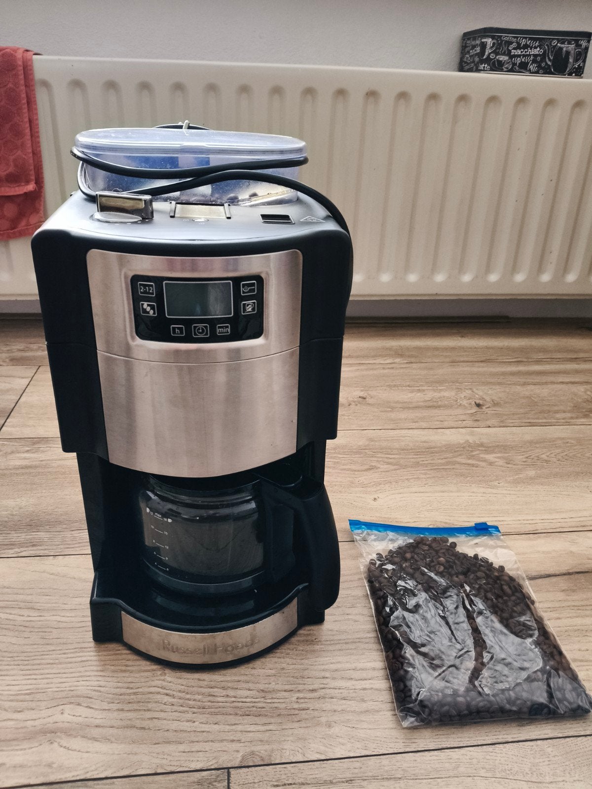 russell hobbs filterkoffiemachine, Witgoed en Apparatuur, 10 kopjes of meer, Ophalen, Koffiemachine